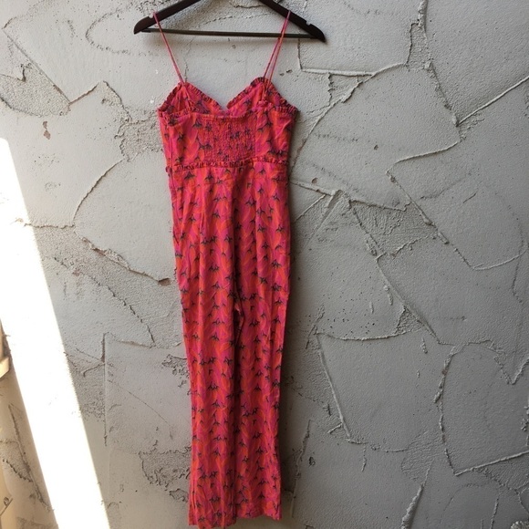 FARM RIO Red Pepper Jumpsuit Size XS - Picture 12 of 13